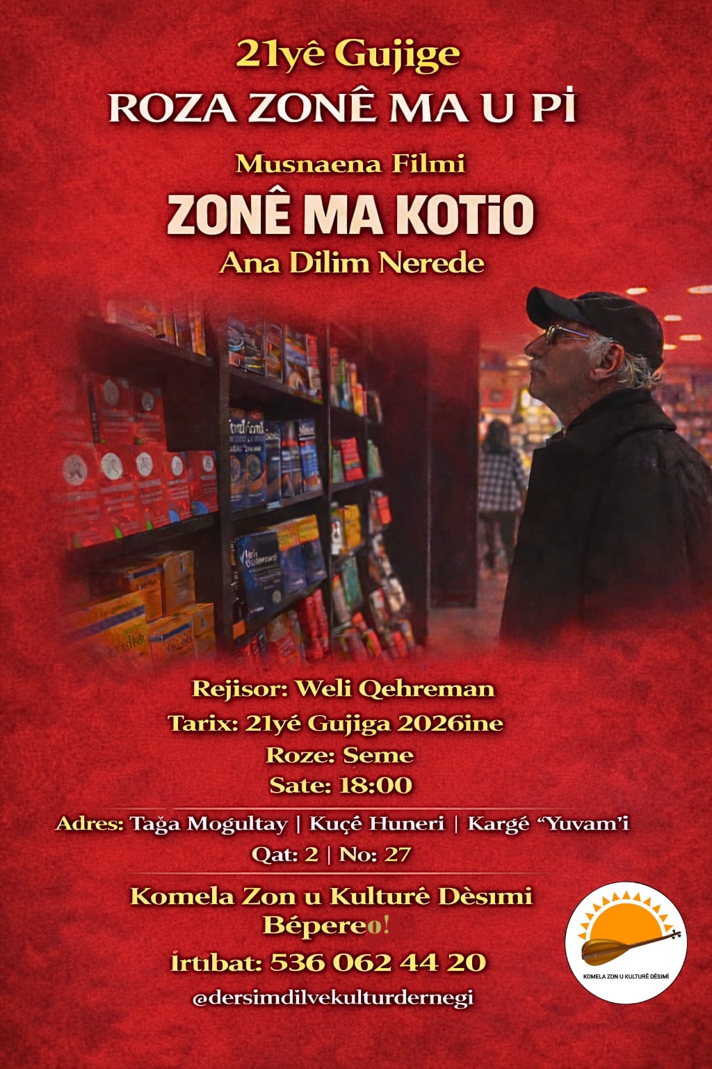 Anadili Günü’nde “Anadilim Nerede?” filmi gösterilecek