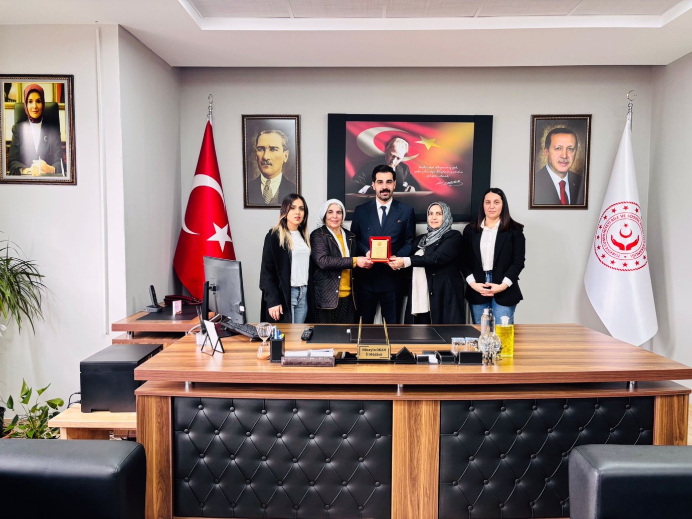 GÖNÜL BAĞIYLA KURULAN DESTEK: AİLELERDEN İL MÜDÜRÜ OKAN’A ANLAMLI ZİYARETLER