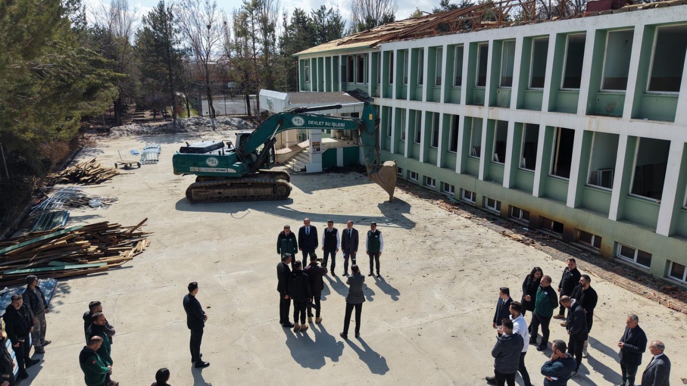 DSİ 93. Şube Müdürlüğü Hizmet Binası Yenileniyor