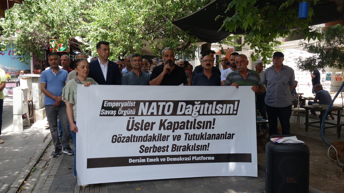 Dersim Emek ve Demokrasi Platformu: “NATO Dağıtılsın!”