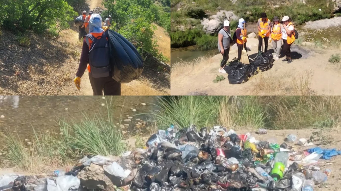 Teşekkürler Tunceli Belediyesi: Dinar Deresi Çöplerden Temizlendi