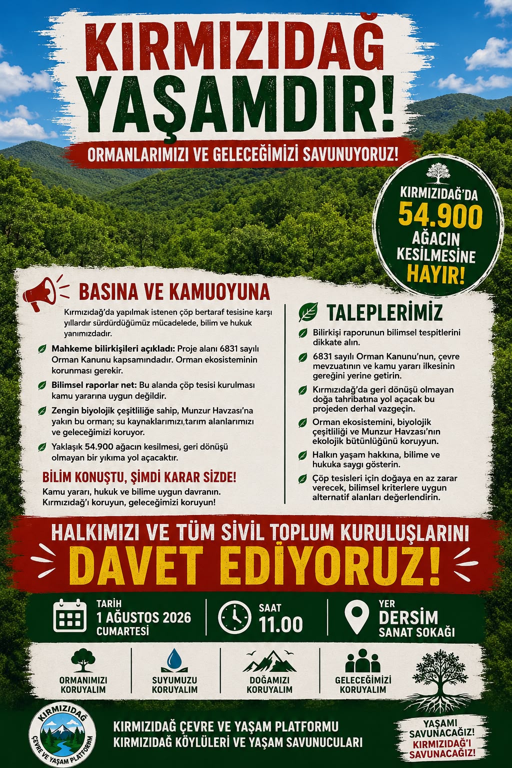 Katı Atık Bertaraf Tesisi protesto edilecek!