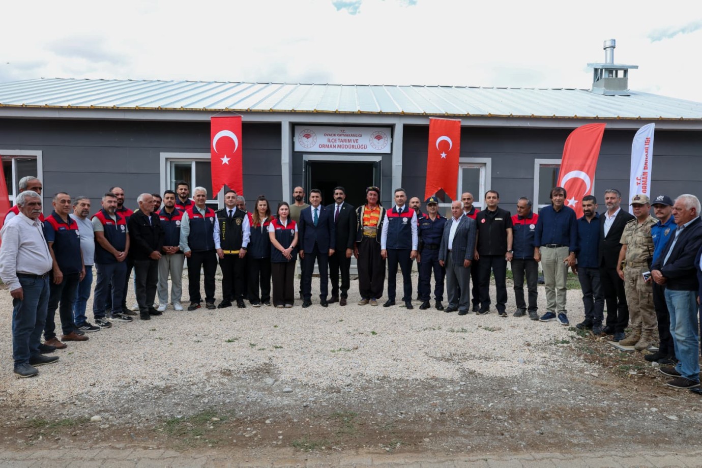 Ovacık ilçesine modern tarım binası
