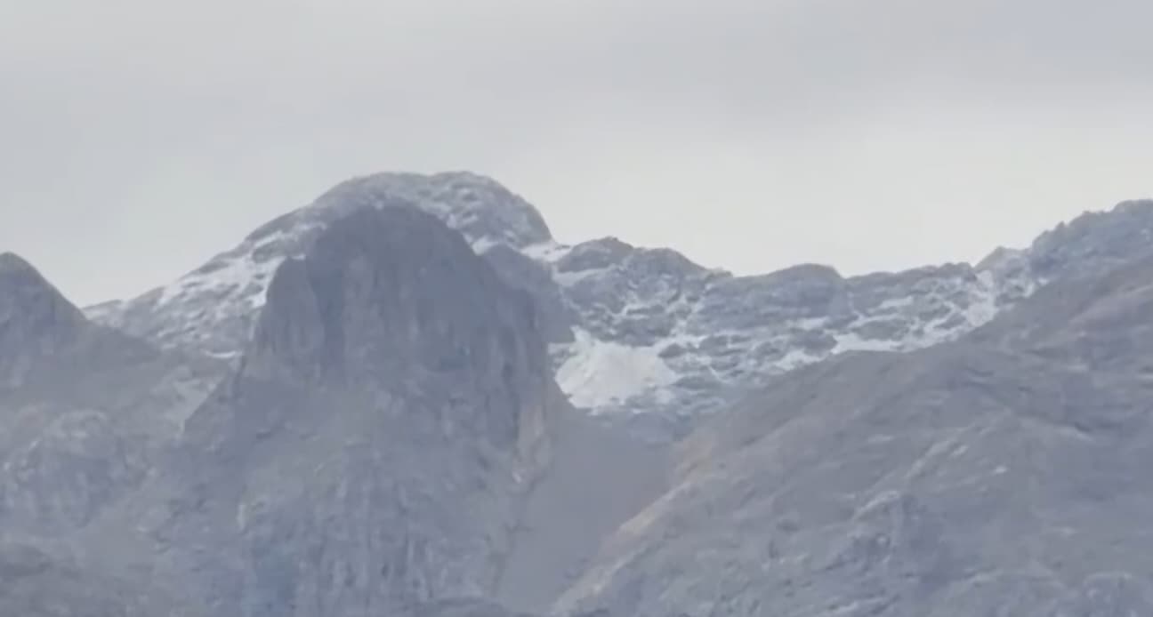 Munzurlara yılın ilk karı düştü