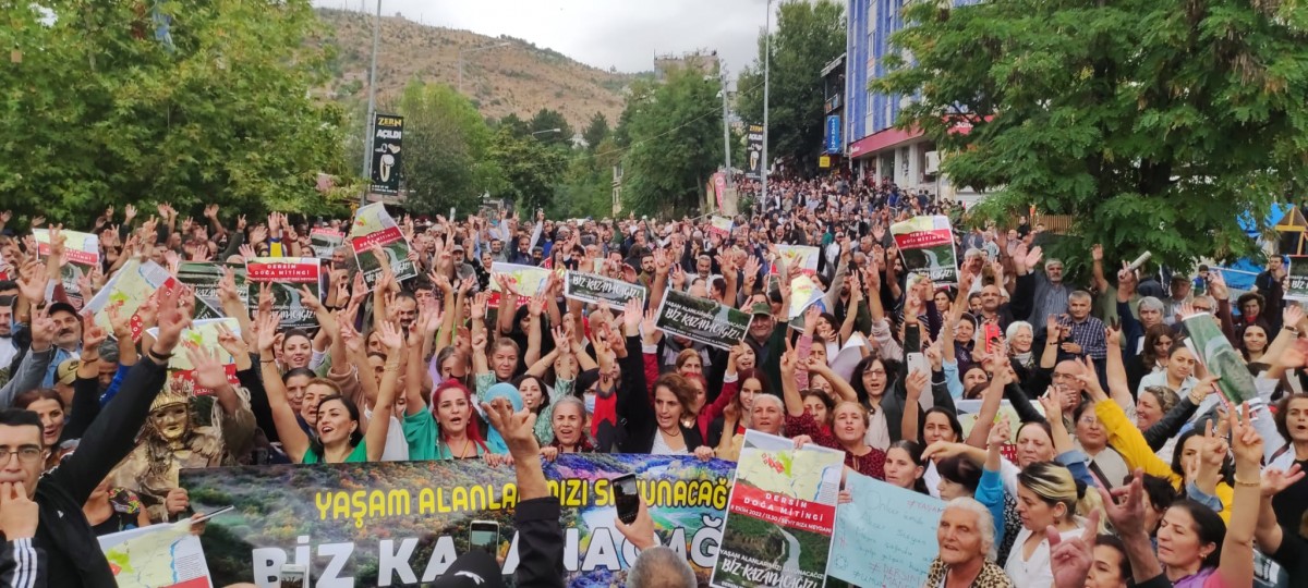 Dersim“ Madenciliğe Hayır” Dedi