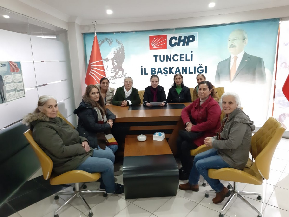CHP’li kadınlardan “25 Kasım” açıklaması
