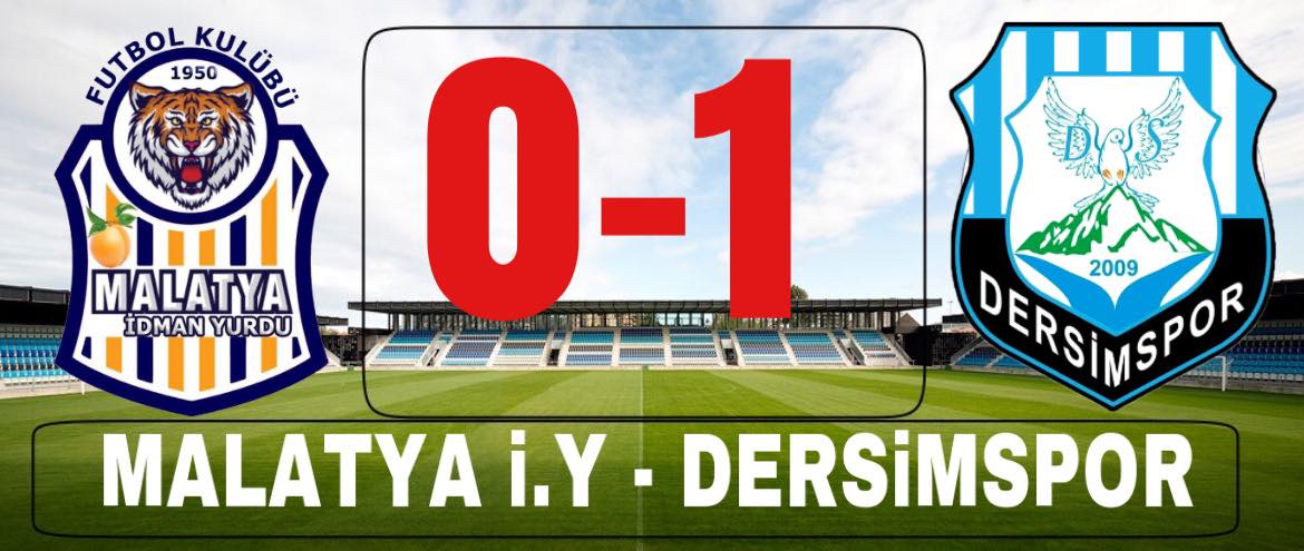 Dersimspor, Malatya’yı 1-0 yendi