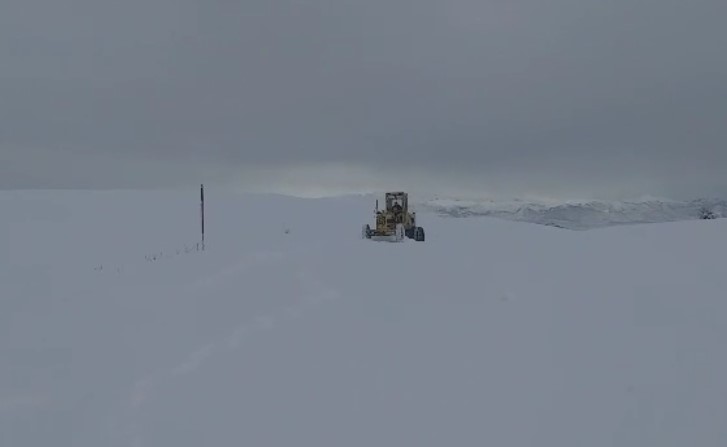 Dersim’de kar etkili oldu: 229 köy yolu ulaşıma kapandı