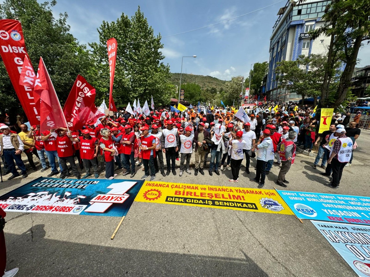 Dersim’de, 1 Mayıs coşkuyla kutlandı