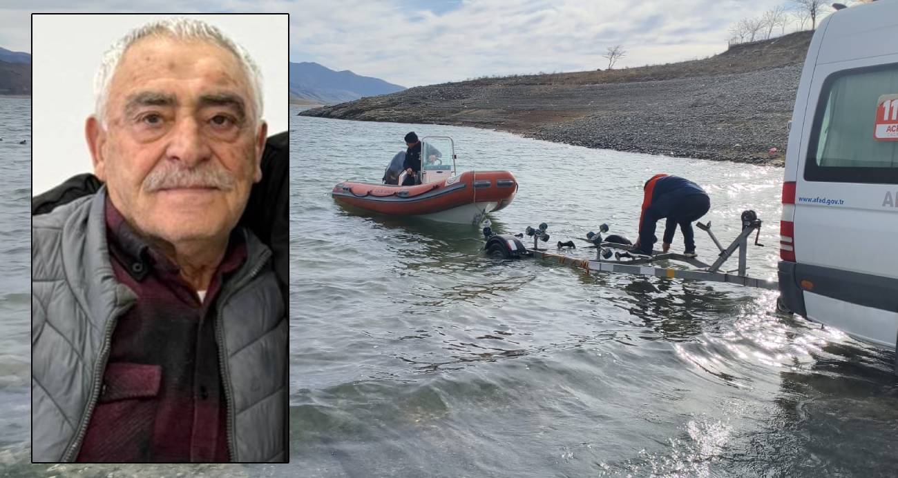 Elazığ’da kayıp yaşlı adam baraj gölünde ölü bulundu