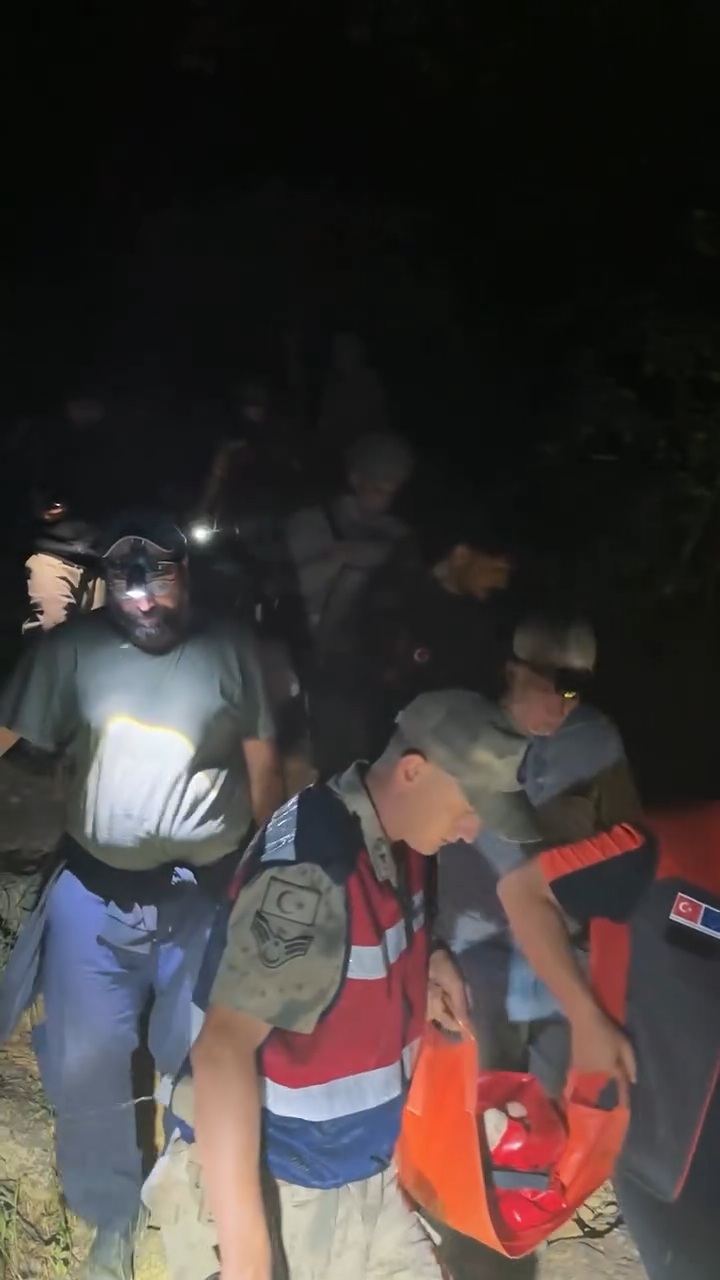 Yaralanan Vatandaş İçin Gece Kurtarma Operasyonu