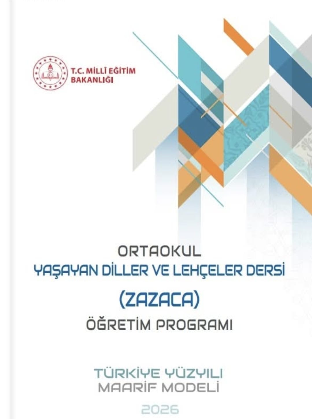 ZAZACA İÇİN, MEB MÜFREDATINDA “LEHÇE” İBARESİ KALDIRILDI