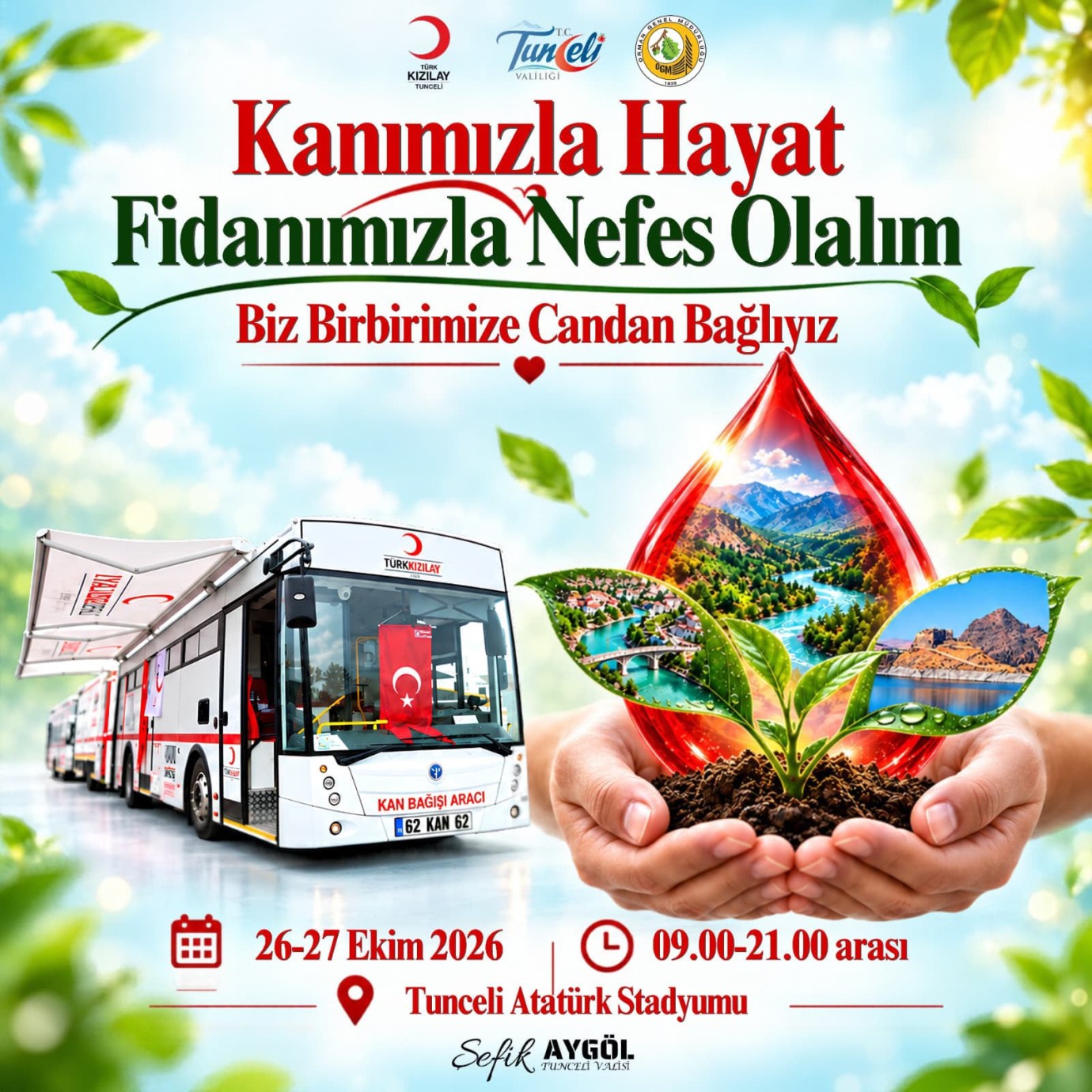 Tunceli’de iki gün sürecek kan bağışı kampanyası: Hedef 1500 ünite!