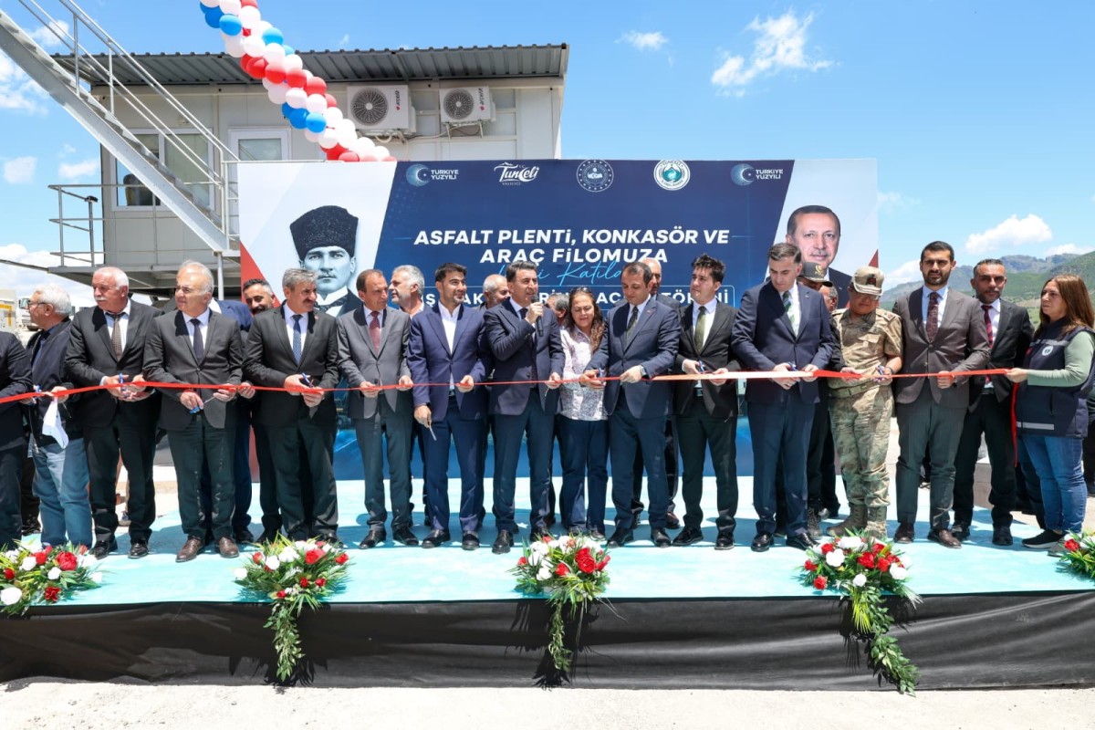 Dersim yolları sıcak asfaltla kaplanacak
