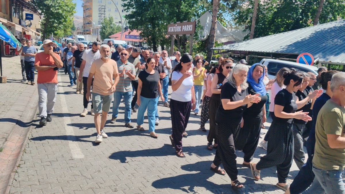 Hozat, “uyuşturucu, çeteleşme ve şiddete karşı” tek yürek!