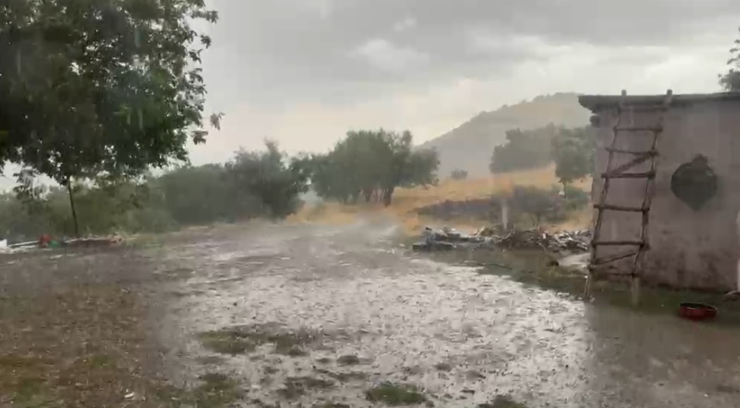 Dersim genelinde sağanak etkili oldu